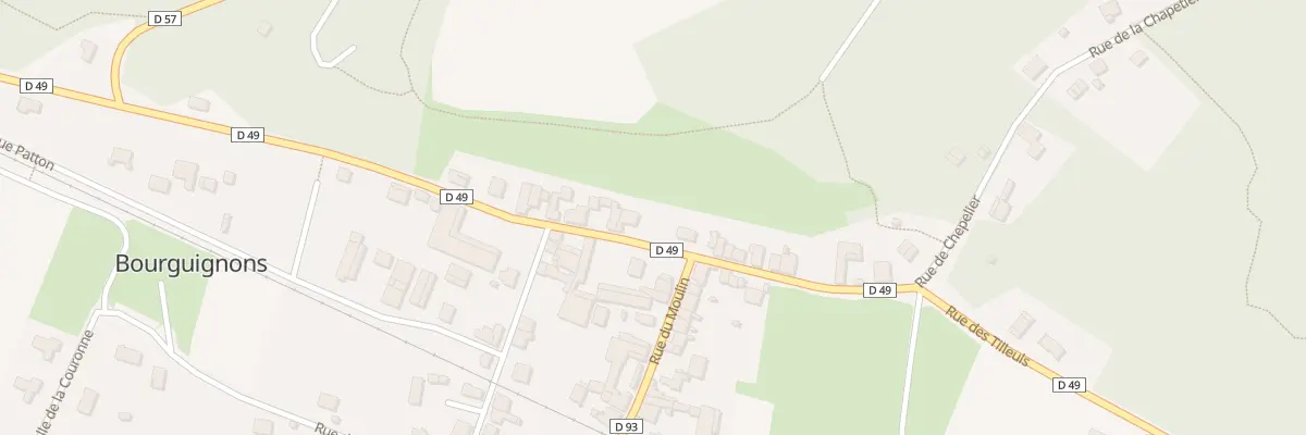 Plan du 24 Rue des Tilleuls à Bourguignons