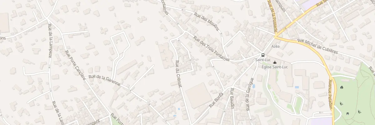 Plan du 11 Rue Urbain de Tessan à Nîmes