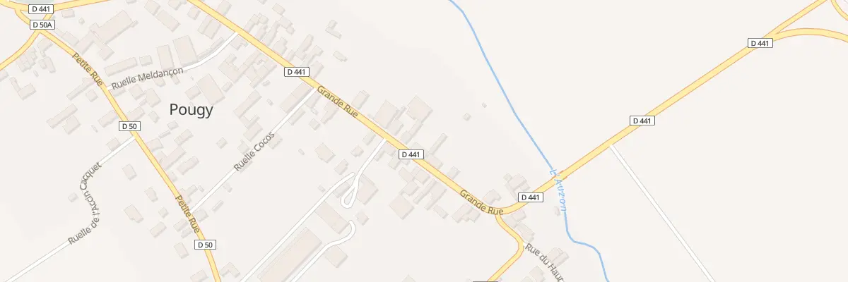 Plan du 41 Rue Grande Rue à Pougy