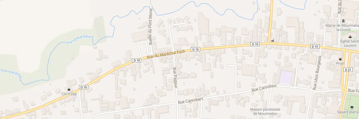 Plan du 77 Rue du Maréchal Foch à Mourmelon-le-Grand
