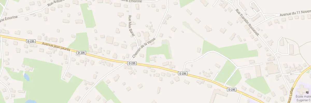 Plan du 48 Av Jean Jaurès à Saint-Vallier