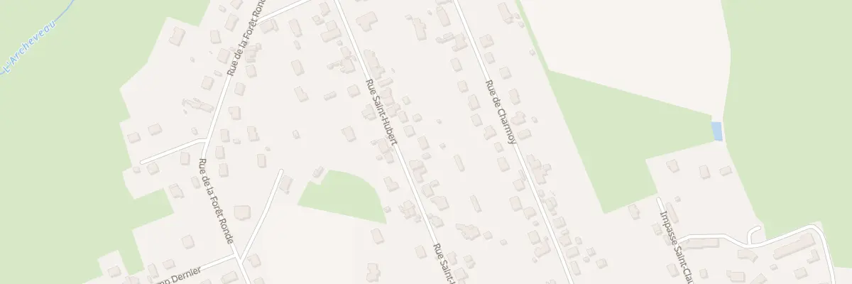 Plan du 20 Rue de Saint Hubert à Blanzy