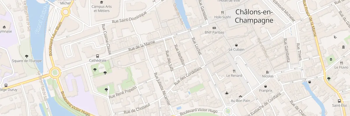 Plan du 12 Rue Herbillon à Châlons-en-Champagne