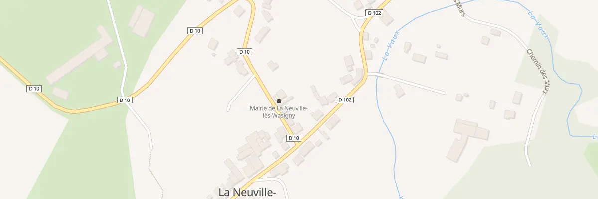 Plan du 2B Rue du Croteau à La Neuville-lès-Wasigny