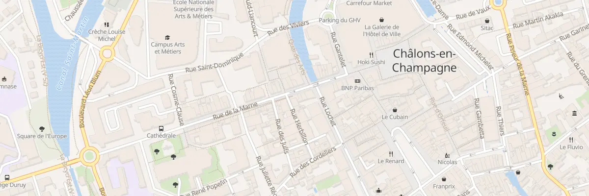 Plan du 41 Rue de la Marne à Châlons-en-Champagne