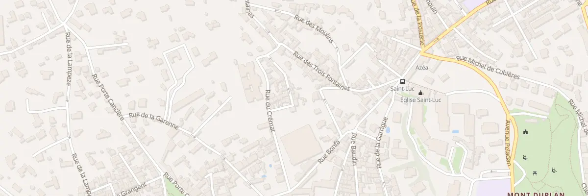 Plan du 4 Rue Urbain de Tessan à Nîmes
