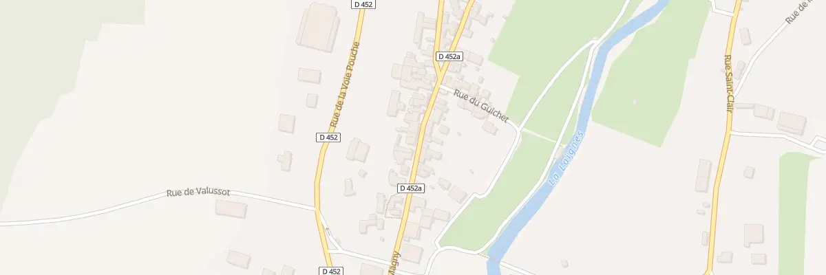Plan du 28 Rue Gaston Cheq le Magny aux Riceys