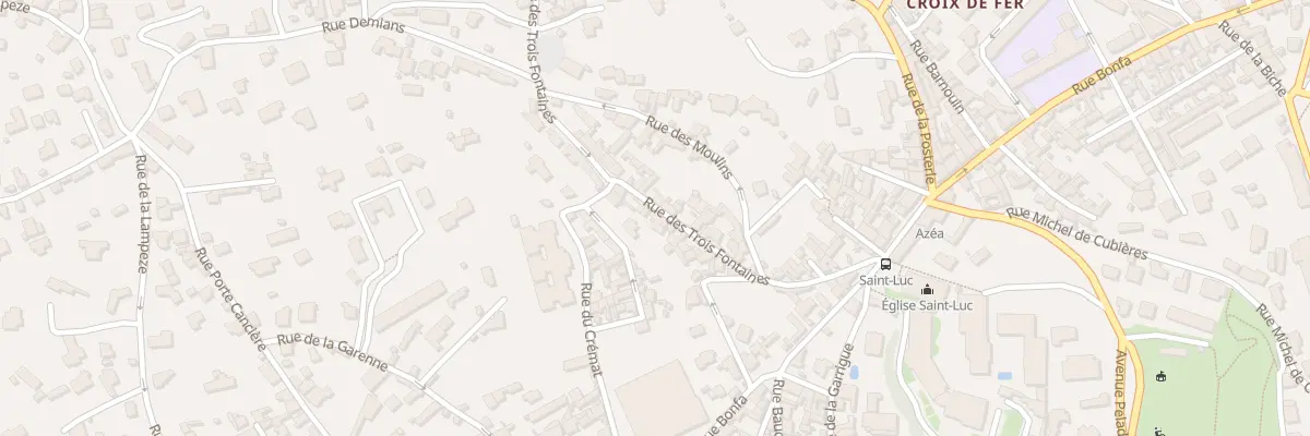 Plan du 17 Rue des Trois Fontaines à Nîmes