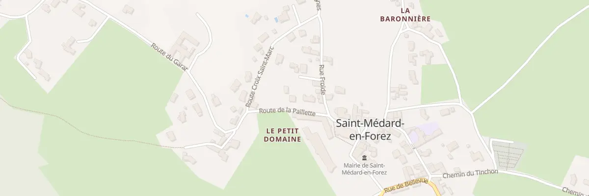 Plan du 46 Rte de la Paillette à Saint-Médard-en-Forez