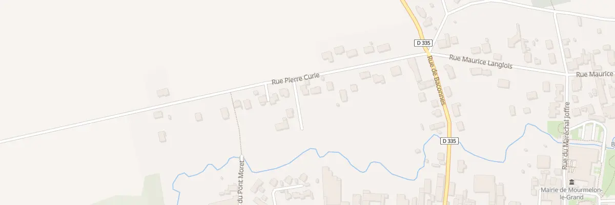 Plan du 405 Rue Pierre Curie à Mourmelon-le-Grand
