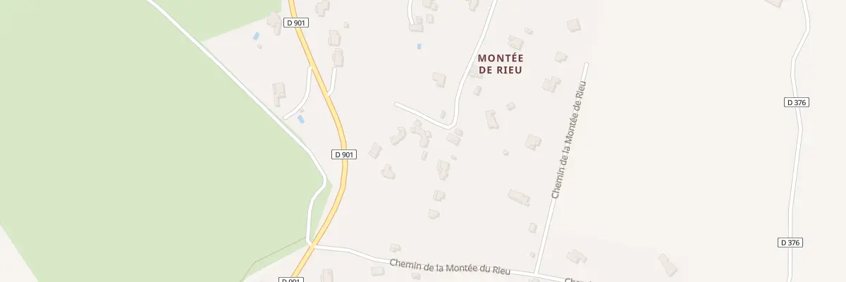 Plan du 381 Che des Garances à Barjac