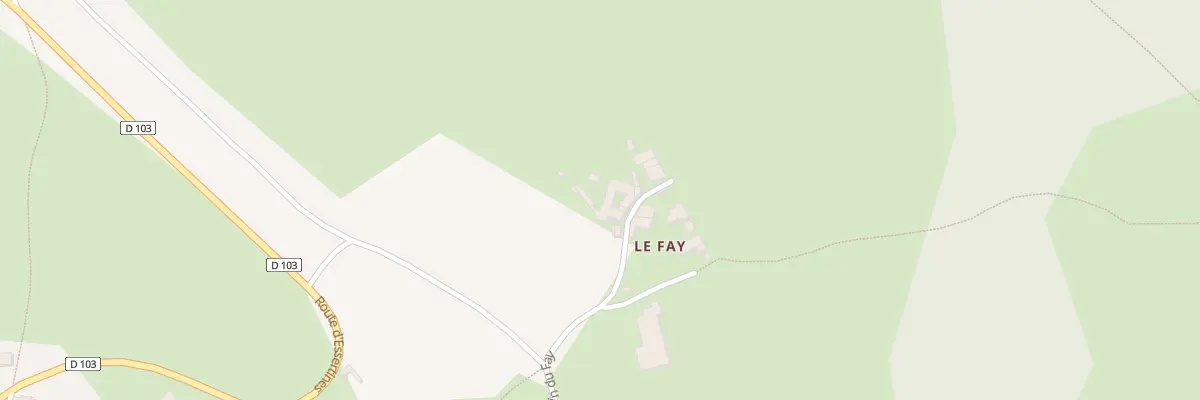 Plan du 563 Che du Fay à Saint-Martin-Lestra