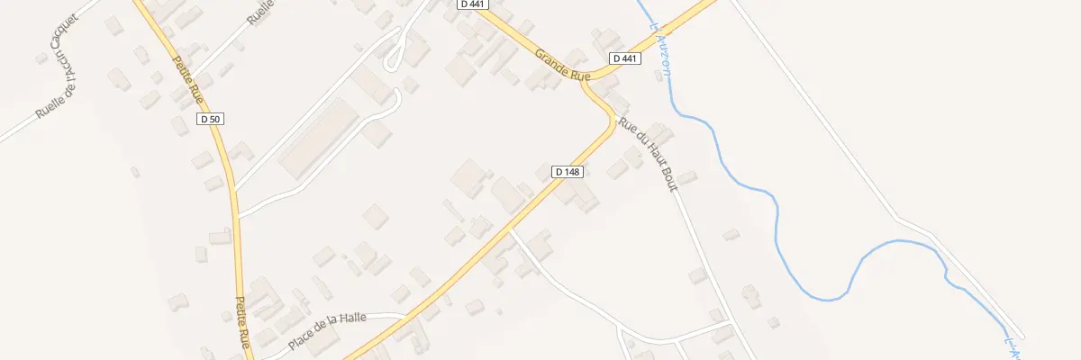 Plan du 2 Rue des Parchemins à Pougy