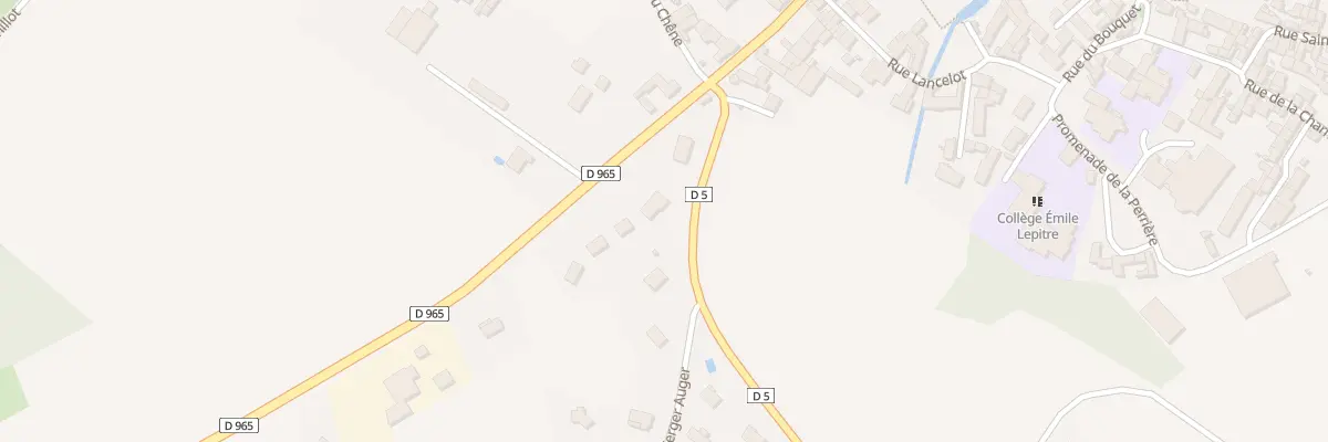 Plan du 4 Rte de Fontaines à Laignes