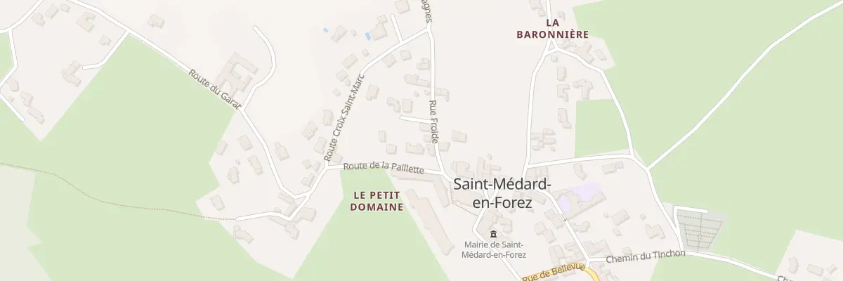Plan du 51 Rue Froide à Saint-Médard-en-Forez