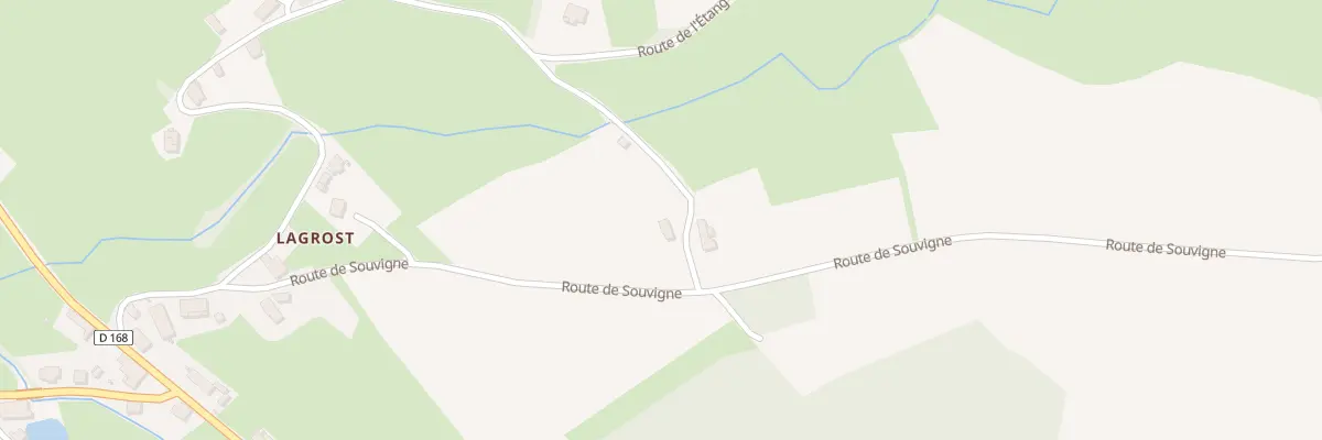 Plan du 5267 Champ de Lagrost à Ozolles