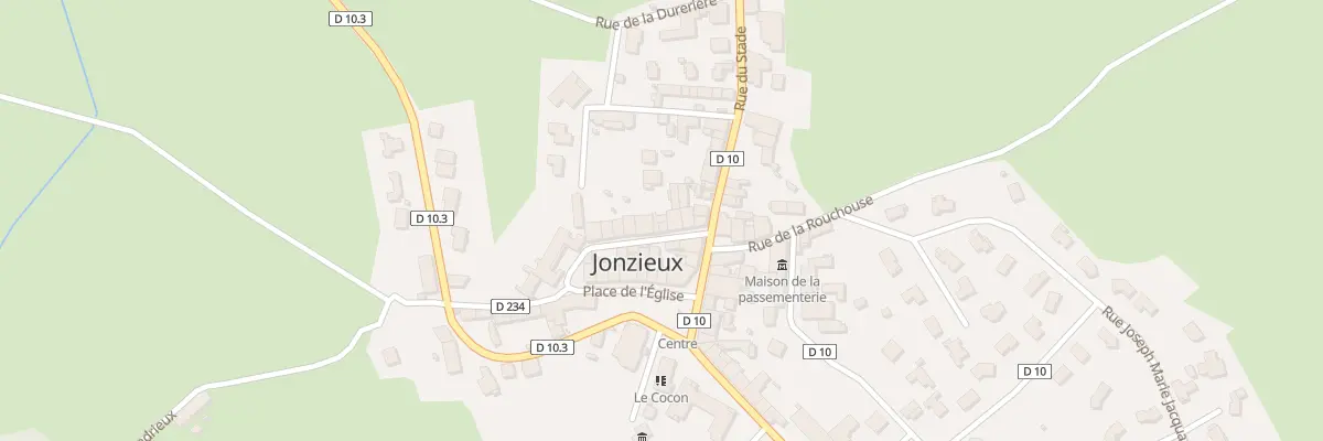 Plan du 7 Rue du Centre à Jonzieux