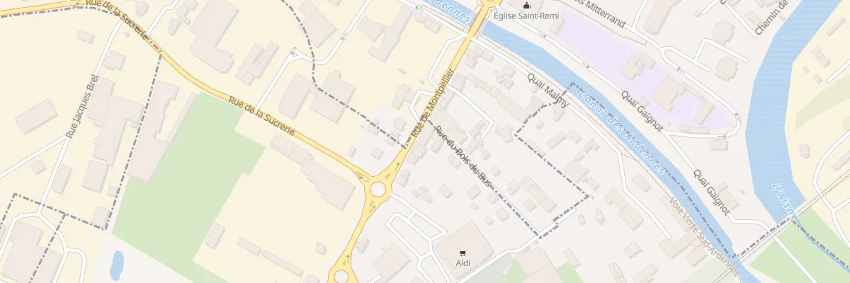 Plan du 5 Rue de Reims à Sault-lès-Rethel