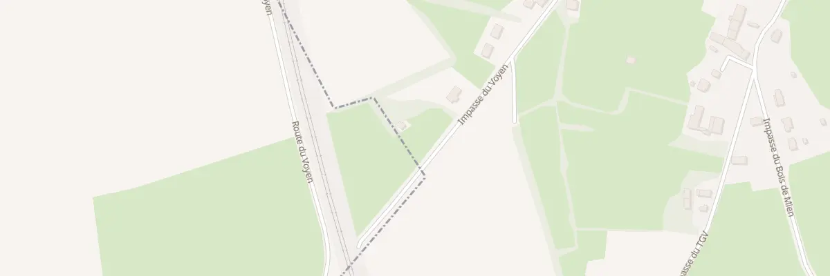 Plan du 10 Imp du Voyen à Igornay