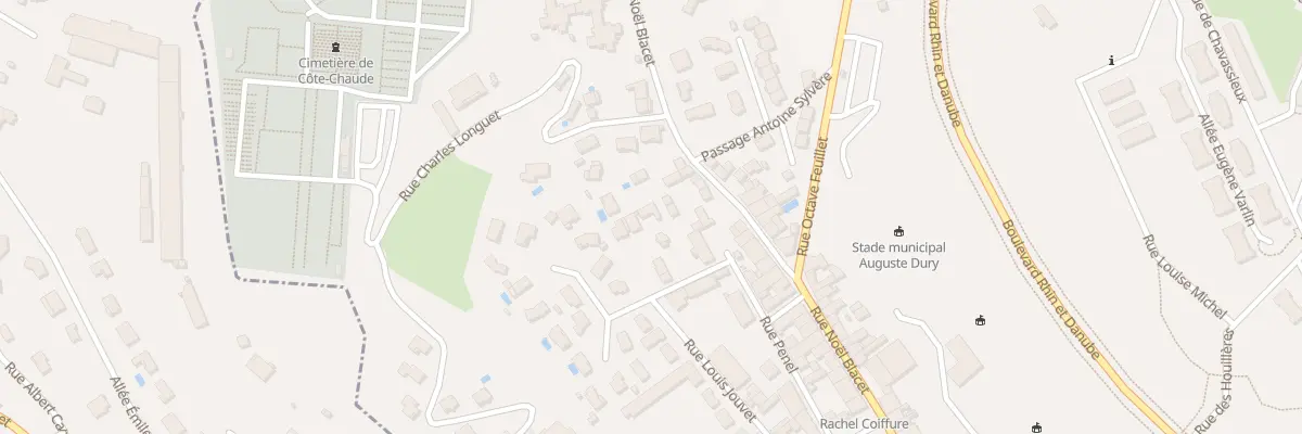 Plan du 31B Rue Noël Blacet à Saint-Étienne