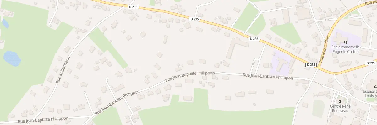 Plan du 34 Rue Jean Baptiste Philippon à Saint-Vallier