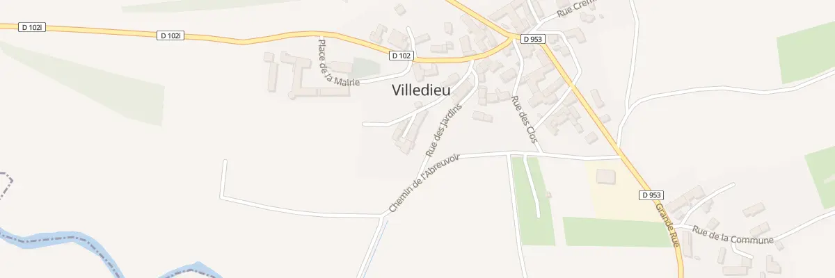 Plan du 5 Rue Randille à Villedieu