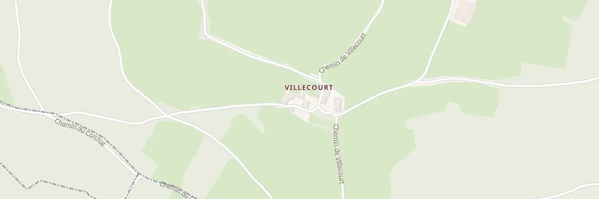 Plan du 1360 Che de Villecourt à Saint-Racho