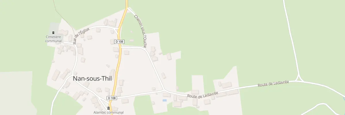 Plan du 7 Rue du Pontot (nan) à Nan-sous-Thil