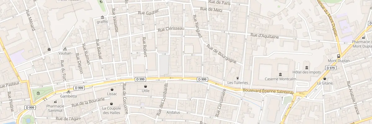 Plan du 4 Rue Fléchier à Nîmes
