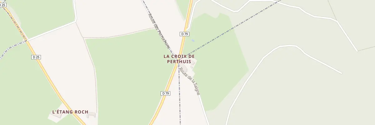 Plan du 2051 Rte de la Saigne à Ozolles