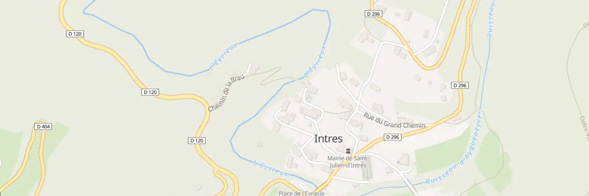 Plan du 5132 Le Village Intres à Saint-Julien-d’Intres