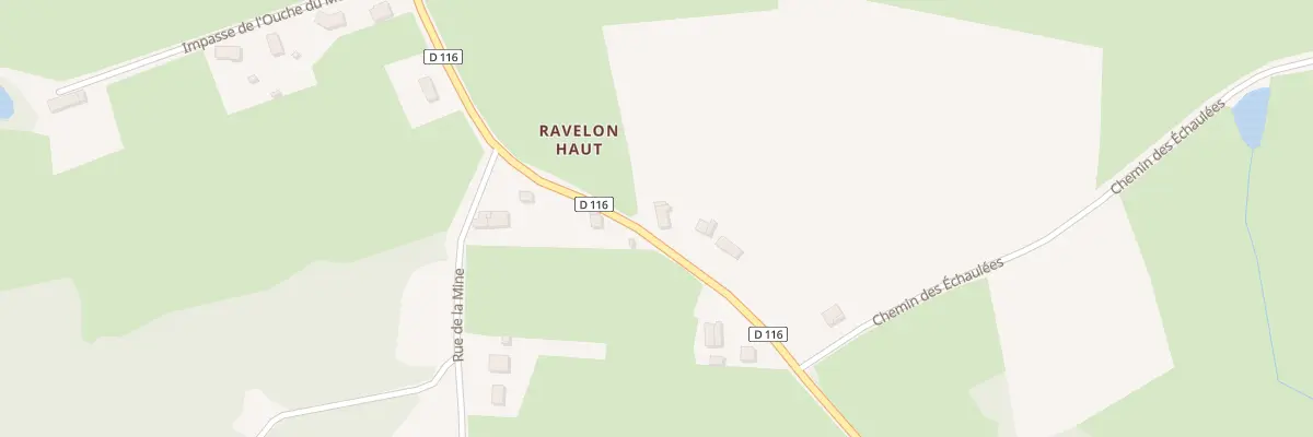 Plan du 21 Rte de Curgy à Dracy-Saint-Loup