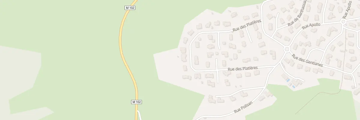 Plan du 22 Rue des Platières à Saint-Héand