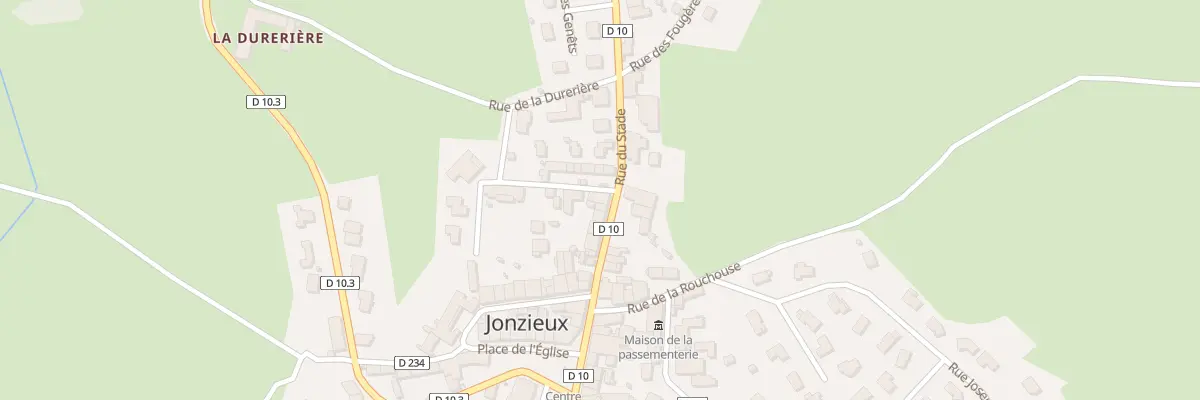 Plan du 11 Rue du Stade à Jonzieux