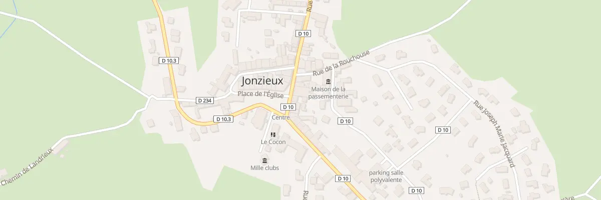 Plan du 12 Pl de l’Église à Jonzieux