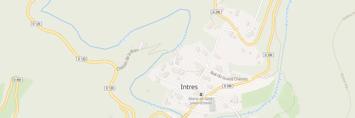 Plan du 5065 Le Village Intres à Saint-Julien-d’Intres