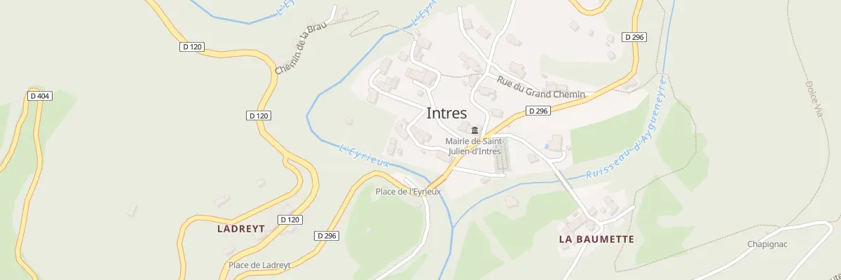 Plan du 5073 Le Village Intres à Saint-Julien-d’Intres