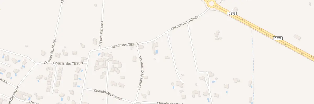 Plan du 207 Che des Tilleuls à Vallon-Pont-d’Arc