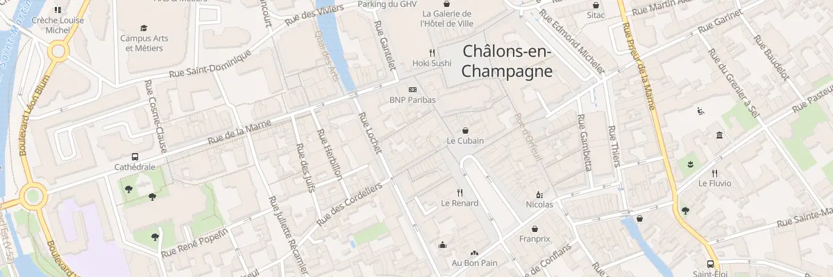 Plan du 3 Imp des Poissonniers à Châlons-en-Champagne