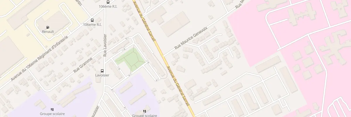 Plan du 4 Rue Maurice Genevoix à Châlons-en-Champagne