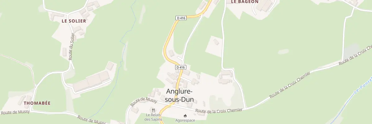 Plan du 96 Rte de la Croix du Platre à Anglure-sous-Dun
