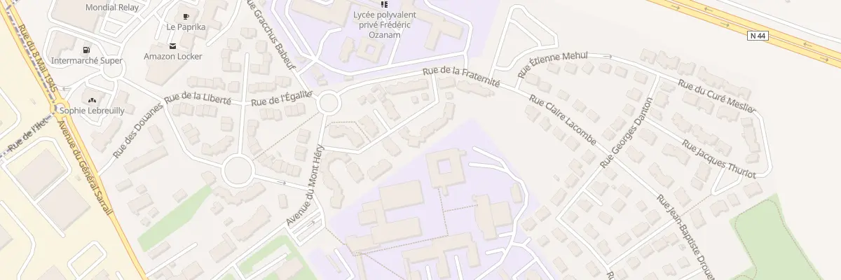 Plan du 30 Rue Pierre Mendes France à Châlons-en-Champagne