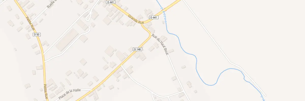 Plan du 3 Rue des Parchemins à Pougy