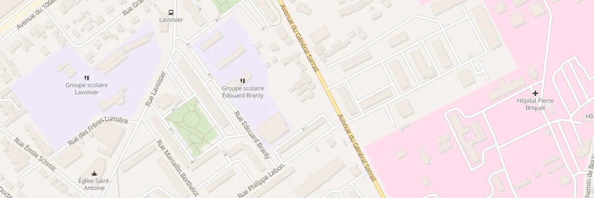 Plan du 41 Av du Général Sarrail à Châlons-en-Champagne