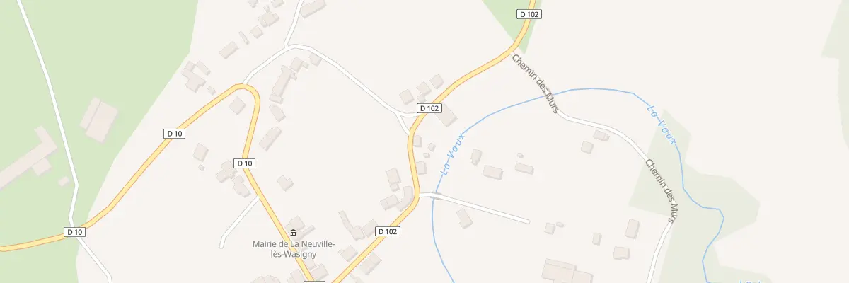 Plan du 38 Rue Principale à La Neuville-lès-Wasigny