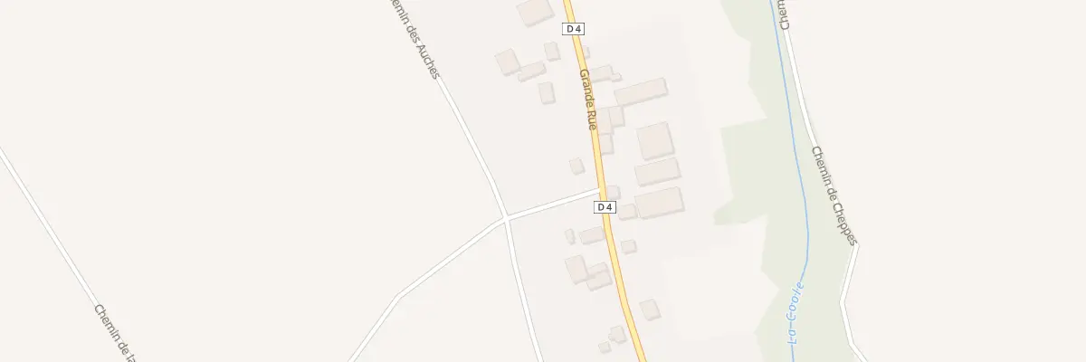 Plan du 16 Gr Grande Rue à Coupetz
