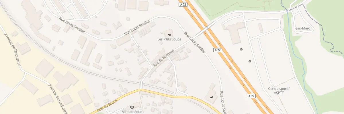 Plan du 3 Rue Alsace-lorraine à Villars