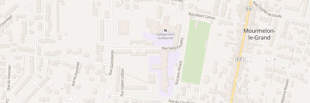 Plan du 29 Rue Saint-Exupéry à Mourmelon-le-Grand