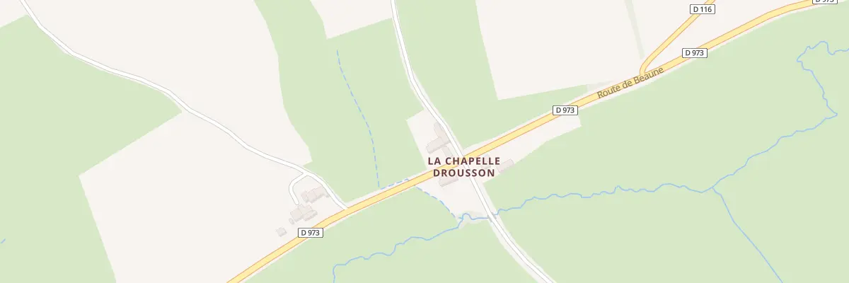 Plan du 17 Rte de Beaune à Curgy