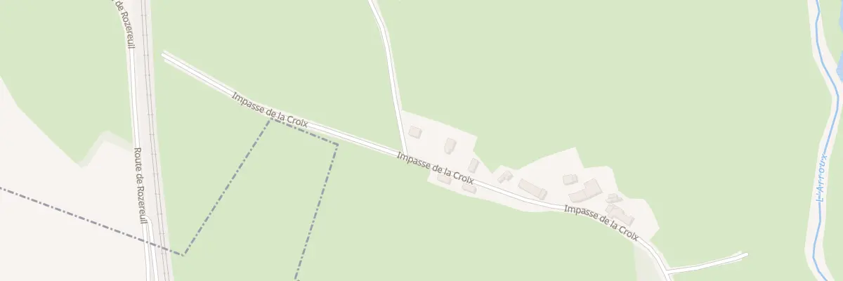 Plan du 26 Imp de la Croix à Igornay
